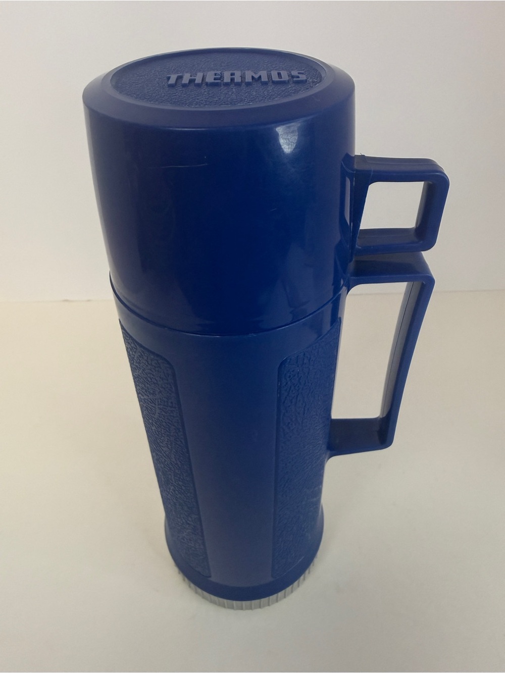 Vintage Blue King Seeley RST Thermos